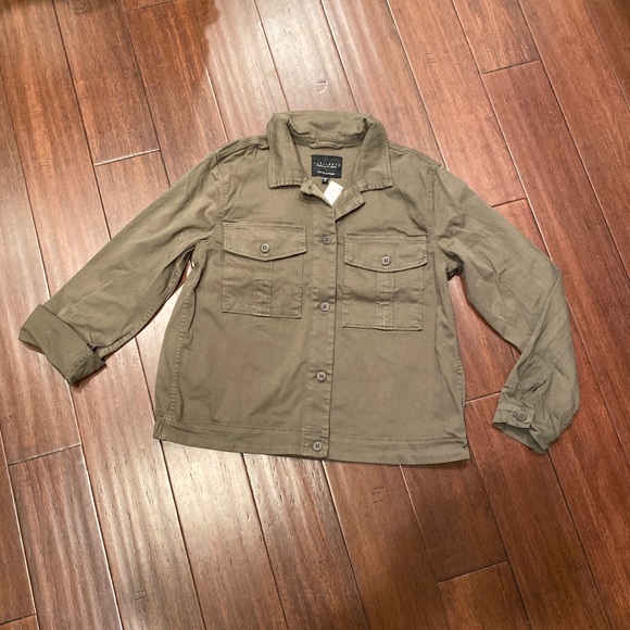 Sanctuary Anthro Camp Out Olive Green Jacket S - Picture 1 of 5